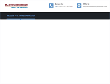 Tablet Screenshot of matyrecorporation.com